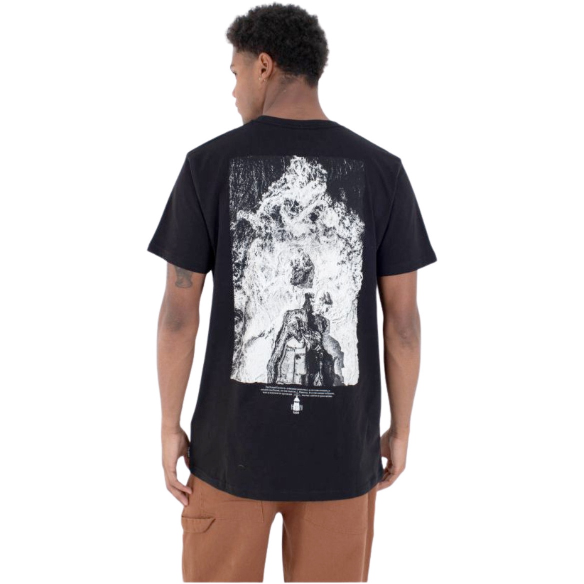 2026 Hurley Mens Nazare Lithse Tee MTSEUPH0004 - Black
